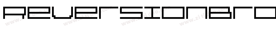 ReversionBroken Light字体转换